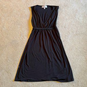 Philosophy black sleeveless dress, size petite small